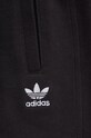 Хлопковые шорты adidas Originals чёрный IY7343