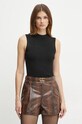 Twinset szorty brązowy 242TT2231