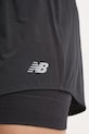 Bežecké šortky New Balance čierna WS41287BK