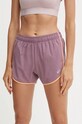 Asics pantaloni scurți de alergare Icon panza roz 2012C740.500