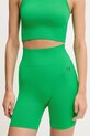Къс панталон за трениране P.E Nation Restore Seamless зелен 243S296