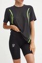 Compressport pantaloni scurți de alergare Run Under Control tricotaj negru AW00009B
