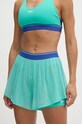Tréningové šortky Reebok Team s elastanom tyrkysová 100205793