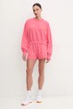 Bombažne kratke hlače P.E Nation Reverie 244S279 roza AW24