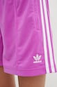 adidas Originals pantaloni scurti Firebird violet IY7208