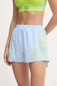 adidas by Stella McCartney pantaloni scurti TruePace panza albastru IW9870