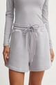 adidas by Stella McCartney pantaloni scurti bumbac violet IW9913