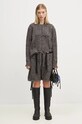 Шорти з домішкою шерсті Ottolinger Knit Shorts 1070801521 коричневий