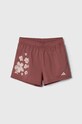Detské krátke nohavice adidas JG TR-ES PRI SH IW3290 ružová AW24