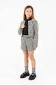 Παιδικό μάλλινο σορτς Guess με μοτίβο μαύρο J4BD13.WGMT0.9BYH
