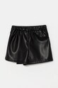 United Colors of Benetton fustă-pantalon pentru copii 4X2VG9025.P.Seasonal negru AW24