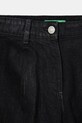 Dziewczynka United Colors of Benetton szorty jeansowe 48UHC903D.G.Seasonal czarny