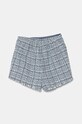 Дитячі шорти з домішкою вовни United Colors of Benetton 4NPXC001Y.G.Seasonal блакитний AW24