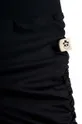 μαύρο Παιδικό βαμβακερό σορτς Mini Rodini Draped