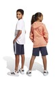 adidas szorty bawełniane dziecięce U 3SN SHO HY4717 granatowy