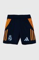 Παιδικό σορτς adidas Performance REAL TR SHO IT5107 σκούρο μπλε AW24