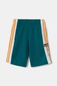 adidas Originals szorty dziecięce SHORTS tkanina zielony IX5182