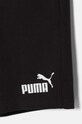 Băieți Puma pantaloni scurți din bumbac pentru copii ESS Jersey Shorts 586971 negru
