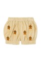 Donsje szorty bawełniane niemowlęce Azizie Bloomers Gingerbreads 4082801 beżowy AW24