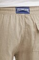 Лляні шорти Vilebrequin BAIE бежевий BAIU3U01