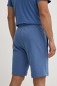 Odzież HUGO szorty bawełniane lounge 50520492 niebieski