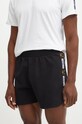 Шорты лаунж Moschino Underwear с эластаном чёрный 6801.4424