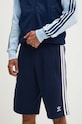 Одежда Хлопковые шорты adidas Originals 3-Stripes IM9424 тёмно-синий