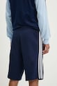 Хлопковые шорты adidas Originals 3-Stripes тёмно-синий IM9424