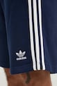 Хлопковые шорты adidas Originals 3-Stripes IM9424 тёмно-синий