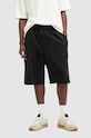 AllSaints pantaloni scurti din bumbac HAYDON M003TA negru AW24
