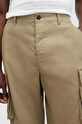 Одежда Хлопковые шорты AllSaints SLANE SHORT MT501Z бежевый