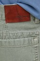Pepe Jeans szorty jeansowe RELAXED SHORT UTILITY COLOUR zielony PM801121