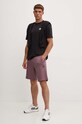 adidas Originals pantaloni scurti din bumbac IY8514 violet AW24