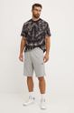 adidas Originals szorty bawełniane Essential IY8517 szary SS25