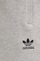 adidas Originals pantaloni scurți din bumbac Essential gri IY8517