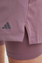 Îmbrăcăminte adidas Performance pantaloni scurți de antrenament Yoga IY1633 violet