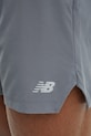 New Balance szorty do biegania MS41286GT szary