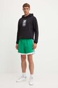 adidas Originals pantaloni scurti Adicolor IZ2448 verde AW24