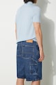 Îmbrăcăminte ICECREAM pantaloni scurti jeans Denim Carpenter Shorts IC24254 bleumarin