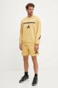 Шорти adidas ZNE JF2456 жовтий AW24