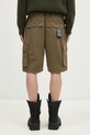 Odzież KSUBI szorty bawełniane Krush Cargo Short MPF24WA022 zielony