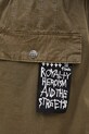 KSUBI cotton shorts Krush Cargo Short green MPF24WA022