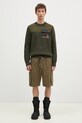 KSUBI cotton shorts Krush Cargo Short MPF24WA022 green