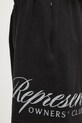 Bavlněné šortky Represent Represent Owners Club Script Mesh Shorts černá OCM41247.001