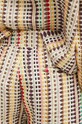 PLEASURES szorty bawełniane Stitch Shorts beżowy P24F053