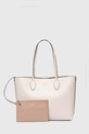 Kožená kabelka Kate Spade přírodní kůže béžová KC921