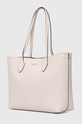 Kožená kabelka Kate Spade KC921 béžová AW24