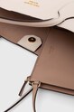 Kožená kabelka Kate Spade béžová KC921