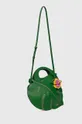 Kožená kabelka Kate Spade zelená