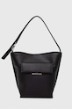 Calvin Klein torebka nie mieści A4 czarny K60K612109